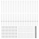 vidaXL Hegesztett Drótháló Kerítés 50 x 1,2 m (Sz x M)