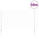 vidaXL Kerítés oszlopokkal Ezüst 1.4 x 50 m Acél