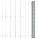 vidaXL Hegesztett Drótháló Kerítés 50 x 1,5 m (Sz x M)