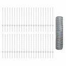 vidaXL Hegesztett Drótháló Kerítés 100 x 0,8 m (Sz x M)