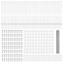 vidaXL Hegesztett Drótháló Kerítés 100 x 1,2 m (Sz x M)