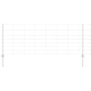 vidaXL Vadkerítés oszlopokkal 25 x 0,8 m (Sz x M)