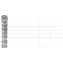 vidaXL Vadkerítés oszlopokkal 25 x 0,8 m (Sz x M)