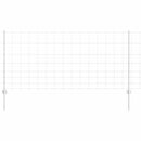 vidaXL Vadkerítés oszlopokkal 25 x 1 m (Sz x M) Forró-galvanizált Acél