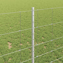 vidaXL Vadkerítés oszlopokkal 25 x 1 m (Sz x M) Forró-galvanizált Acél