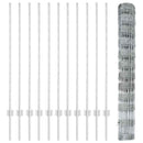 vidaXL Kerítés oszlopokkal Ezüst 1.2 x 25 m Acél