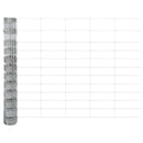 vidaXL Kerítés oszlopokkal Ezüst 1.2 x 25 m Acél