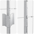 vidaXL Vadkerítés oszlopokkal 25 x 1,5 m (Sz x M)