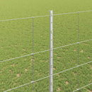 vidaXL Kültéri vadkerítés oszloppal 25 x 1,5 m Forró-galvanizált Acél