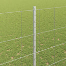 vidaXL Kültéri vadkerítés oszloppal 25 x 1,6 m Forró-galvanizált Acél