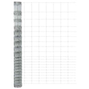 vidaXL Kerítés oszlopokkal Ezüst 1.6 x 25 m Acél