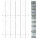 vidaXL Vadkerítés oszlopokkal 50 x 1,2 m (Sz x M)