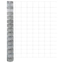 vidaXL Kerítés oszlopokkal Ezüst 1.4 x 50 m Acél