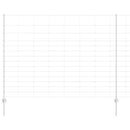 vidaXL Kerítés oszlopokkal Ezüst 1.6 x 50 m Acél