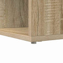 vidaXL Sarokíróasztal Sonoma tölgy 101,5 x 149,5 x 149,5 cm Szerelt Fa