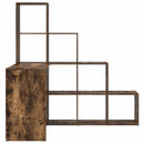 vidaXL Sarokíróasztal Füstölt tölgy 101,5 x 149,5 x 149,5 cm Faanyag