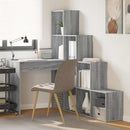 vidaXL Sarokíróasztal Szürke Sonoma 101,5 x 149,5 x 149,5 cm Faanyag