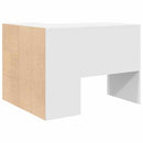 vidaXL Sarokíróasztal fiókkal polcokkal Fehér 102 x 50 x 75 cm Faanyag