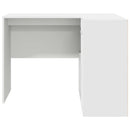 vidaXL Sarokíróasztal fiókkal Fehér 102 x 88 x 75 cm