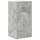 vidaXL Sarokíróasztal fiókkal Beton Szürke 102 x 88 x 75 cm