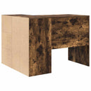 vidaXL Sarokíróasztal fiókkal Füstölt tölgy 102 x 88 x 75 cm