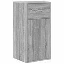 vidaXL Sarokíróasztal fiókkal Szürke Sonoma 102 x 88 x 75 cm
