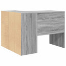 vidaXL Sarokíróasztal fiókkal Szürke Sonoma 102 x 88 x 75 cm