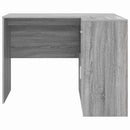 vidaXL Sarokíróasztal fiókkal Szürke Sonoma 102 x 88 x 75 cm