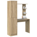 vidaXL Asztal 2 pcs Sonoma tölgy