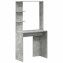 vidaXL Asztal 2 pcs Beton Szürke