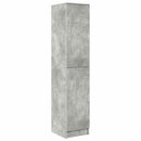 vidaXL Asztal 2 pcs Beton Szürke