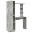 vidaXL Asztal 2 pcs Beton Szürke