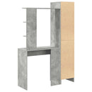 vidaXL Asztal 2 pcs Beton Szürke