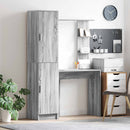 vidaXL Asztal 2 pcs Szürke Sonoma