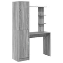 vidaXL Asztal 2 pcs Szürke Sonoma