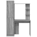 vidaXL Asztal 2 pcs Szürke Sonoma