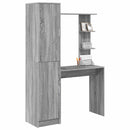 vidaXL Asztal 2 pcs Szürke Sonoma