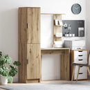 vidaXL Asztal Artisan tölgy 113.5 x 39 x 168 cm 2 db