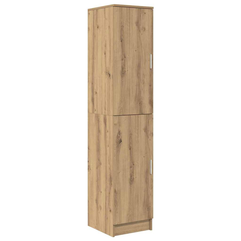 vidaXL Tárolóval rendelkező íróasztal polcokkal 2 pcs kézműves tölgy