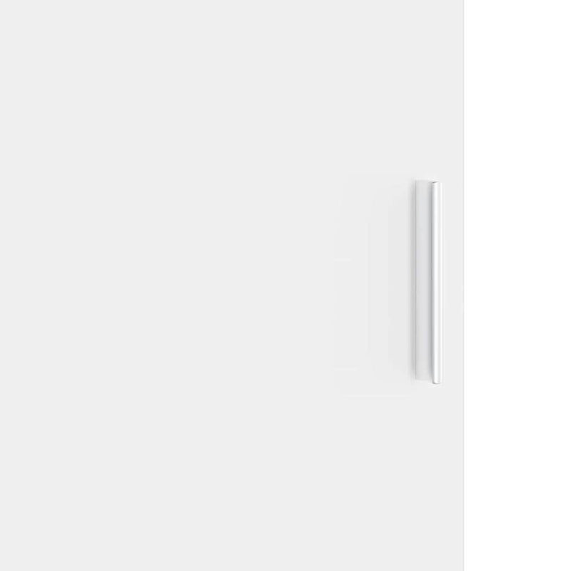 vidaXL Tárolóval rendelkező íróasztal 2 pcs Fehér 102 x 50 x 124 cm