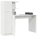 vidaXL Asztal 2 pcs Fehér
