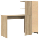 vidaXL Asztal 2 pcs Sonoma tölgy