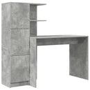 vidaXL Asztal 2 pcs Beton Szürke