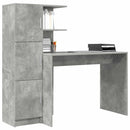 vidaXL Asztal 2 pcs Beton Szürke