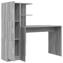 vidaXL Asztal 2 pcs Szürke Sonoma