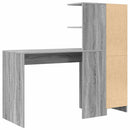 vidaXL Asztal 2 pcs Szürke Sonoma