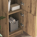 vidaXL Asztal Artisan tölgy 133.5 x 50 x 124 cm 2 db