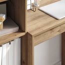 vidaXL Asztal Artisan tölgy 105,5 x 34 x 127 cm 2 db
