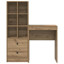 vidaXL Asztal Artisan tölgy 105,5 x 34 x 127 cm 2 db