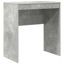 vidaXL Asztal fiókkal polcokkal tárolóval 2 pcs Beton Szürke